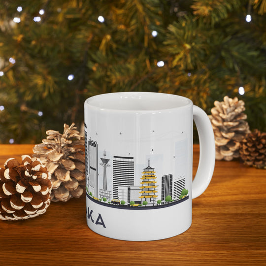 Osaka Japan Coffee Mug - Ezra's Clothing - Mug