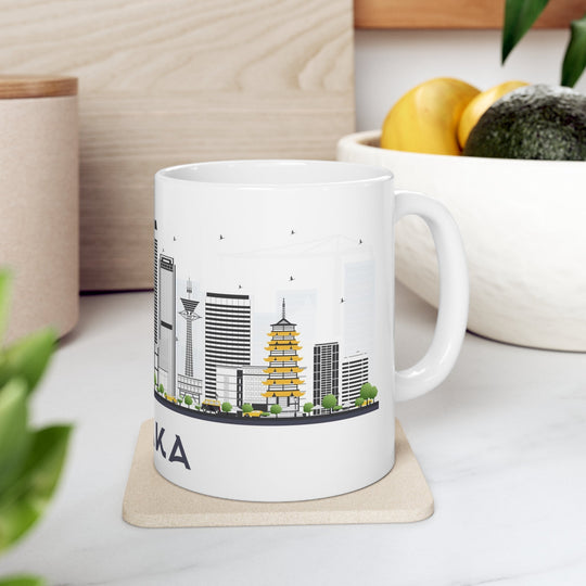 Osaka Japan Coffee Mug - Ezra's Clothing - Mug