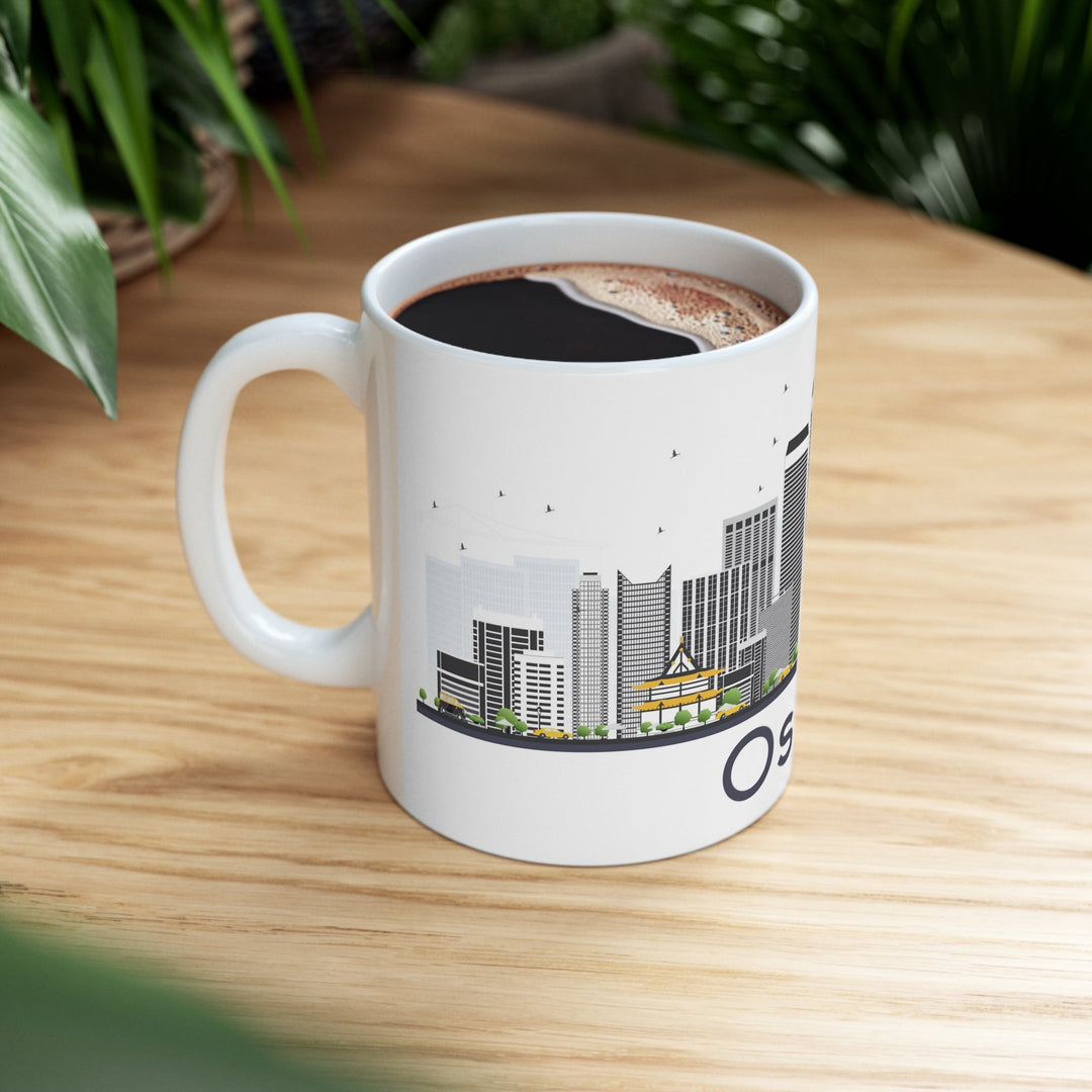 Osaka Japan Coffee Mug - Ezra's Clothing - Mug