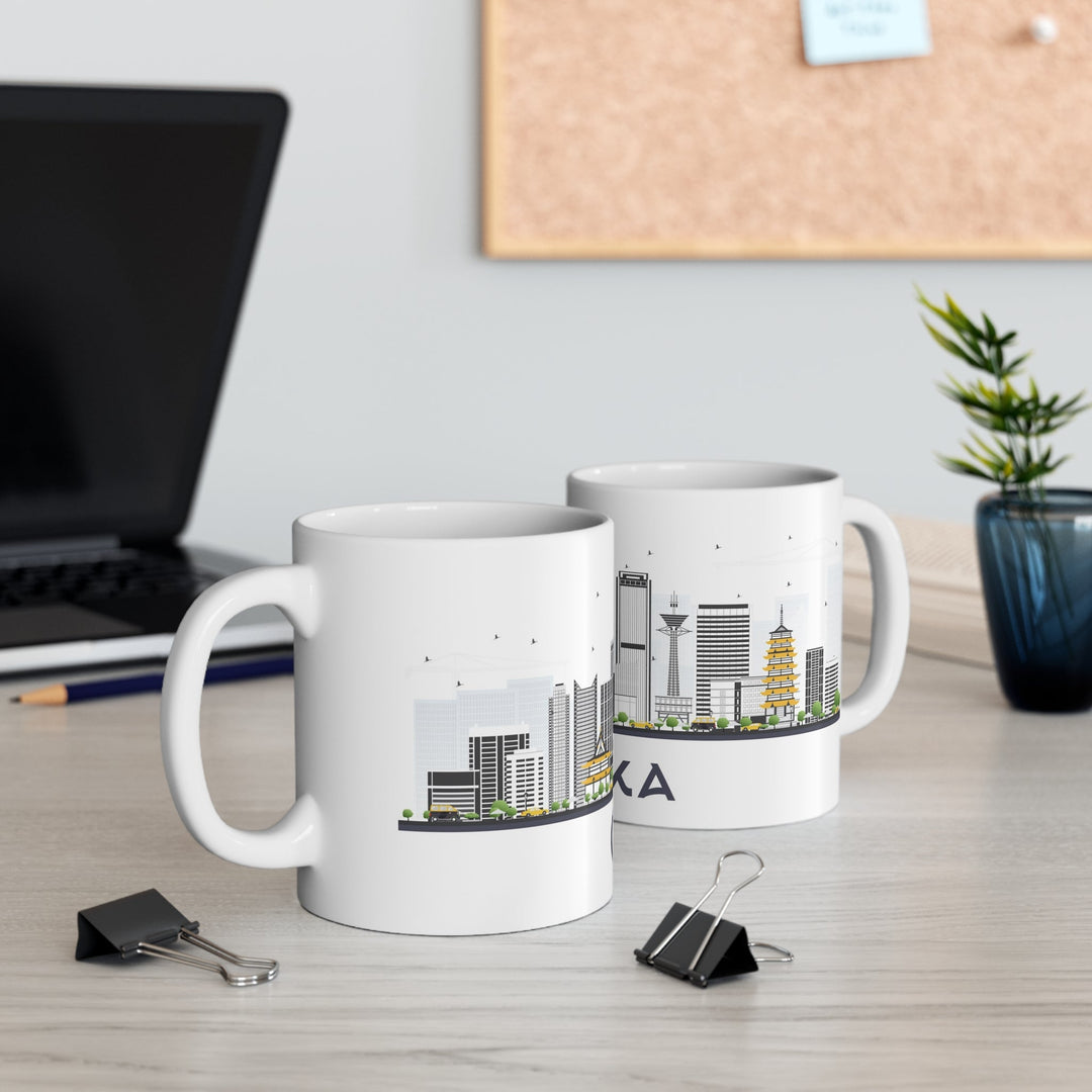 Osaka Japan Coffee Mug - Ezra's Clothing - Mug