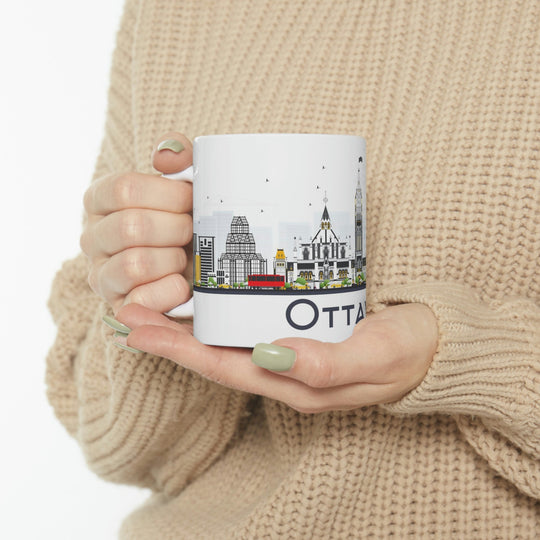 Ottawa Canada Coffee Mug - Ezra's Clothing - Mug