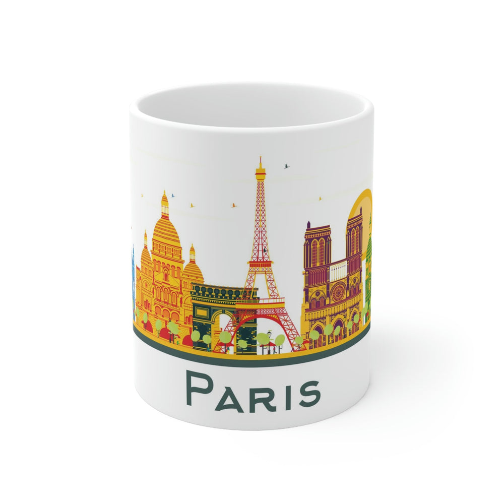 Paris France Coffee Mug - Ezra's Clothing - Mug