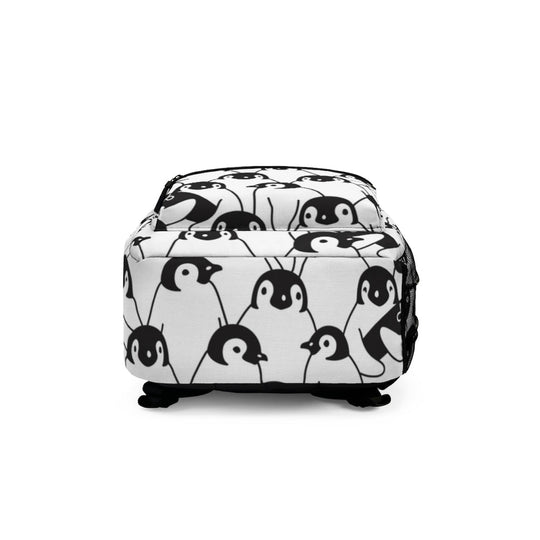 Penguin Pattern Backpack - Ezra's Clothing - Bags