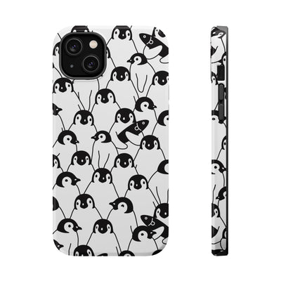 Penguin Pattern Case - Magnetic Back - Ezra's Clothing