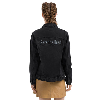 Personalized Embroidered Denim Jacket - Ezra's Clothing