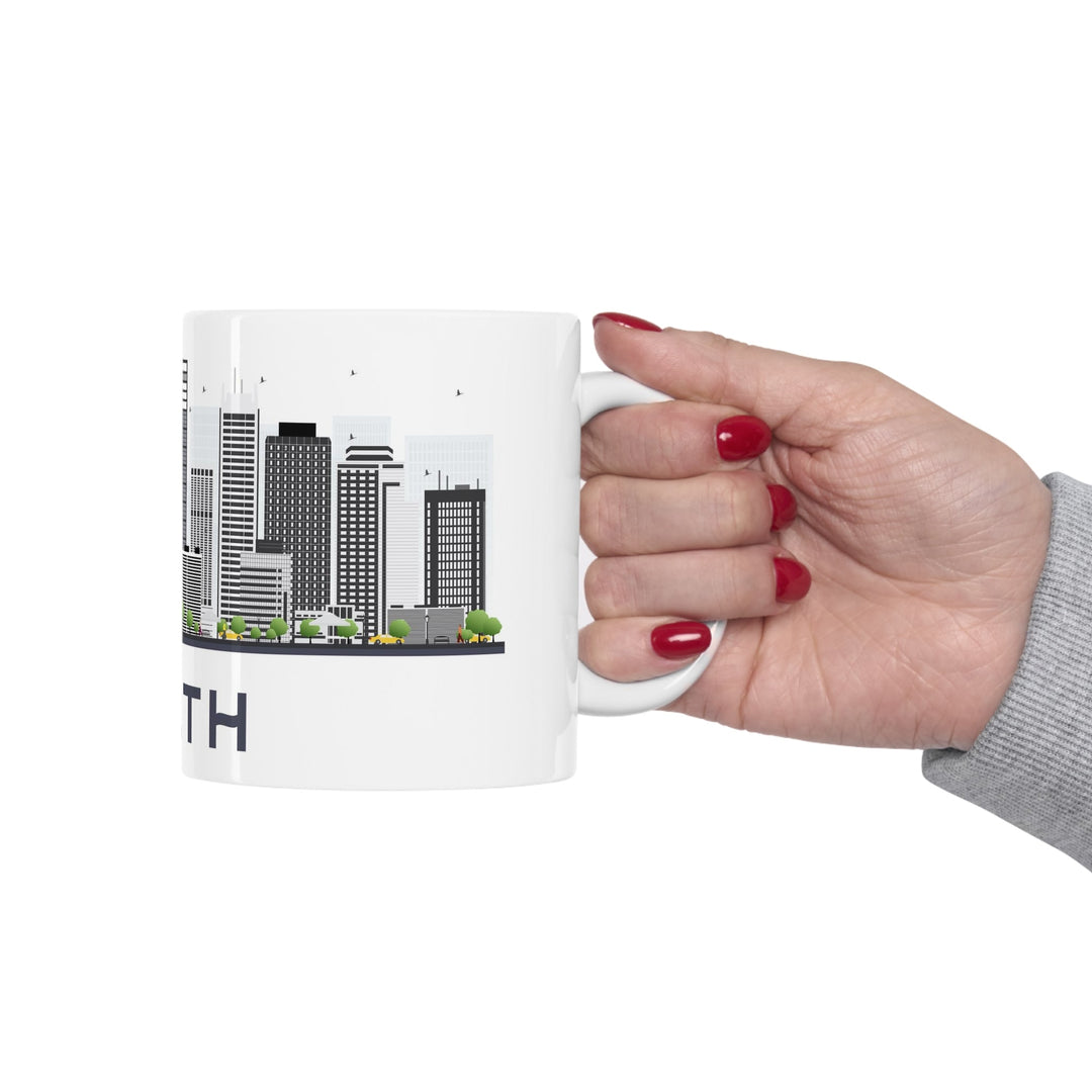 Perth Australia Coffee Mug - Ezra's Clothing - Mug