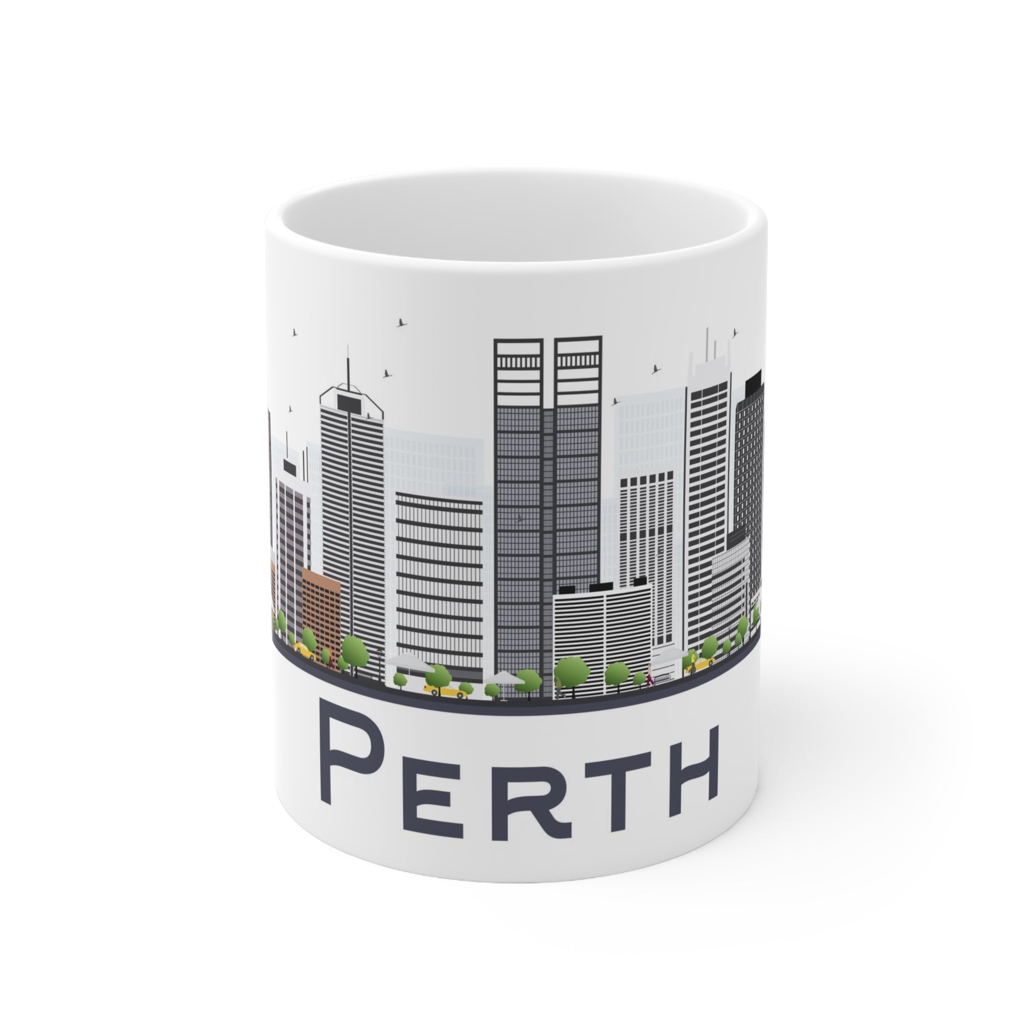 Perth Australia Coffee Mug - Ezra's Clothing - Mug