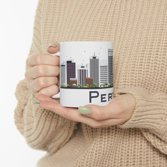 Perth Australia Coffee Mug - Ezra's Clothing - Mug