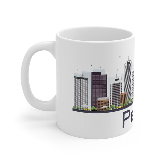 Perth Australia Coffee Mug - Ezra's Clothing - Mug