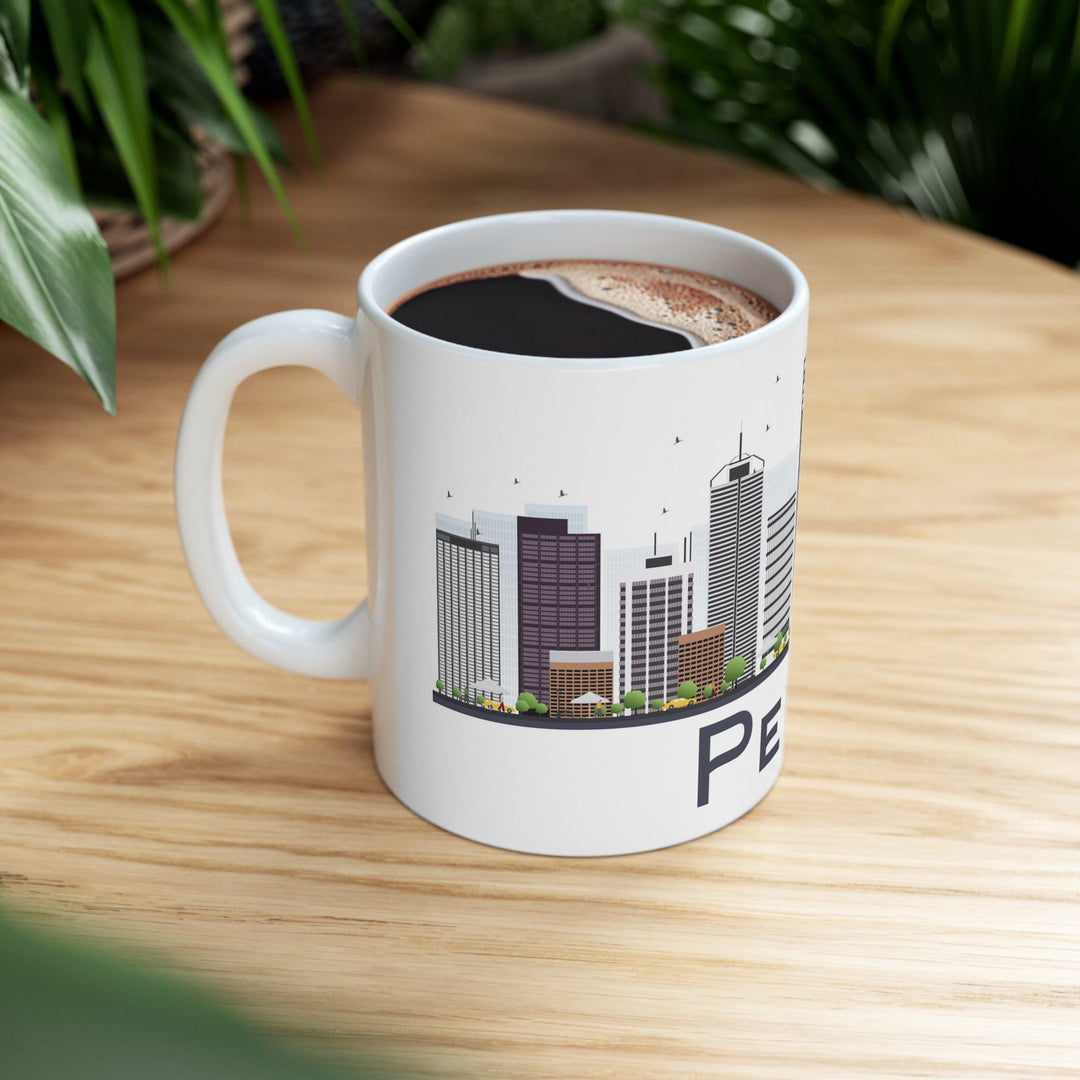 Perth Australia Coffee Mug - Ezra's Clothing - Mug