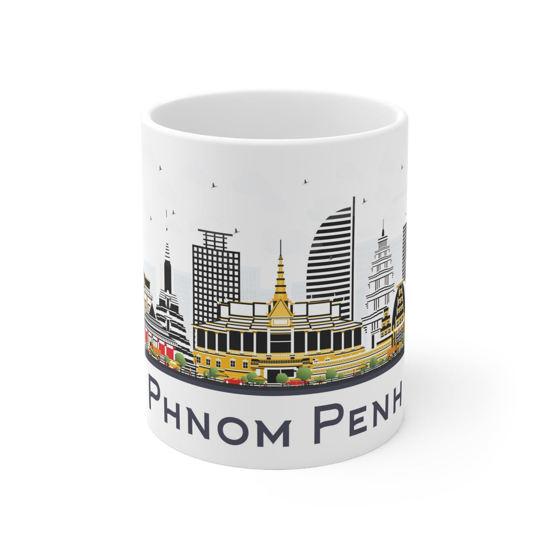 Phnom Penh Cambodia Coffee Mug - Ezra's Clothing - Mug