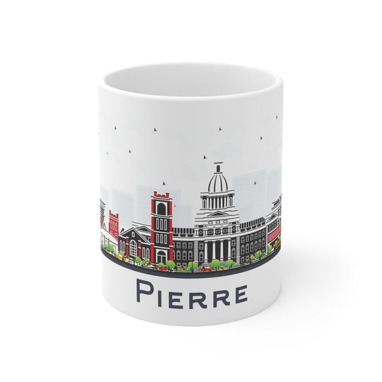 Pierre South Dakota Coffee Mug - Ezra's Clothing - Mug