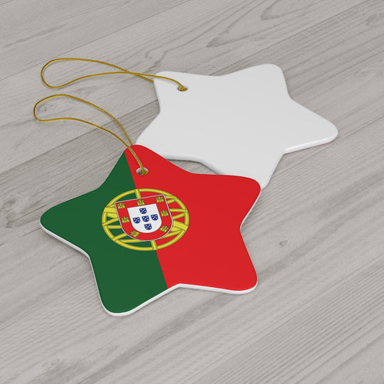 Portugal Ceramic Ornament - Ezra's Clothing - Christmas Ornament