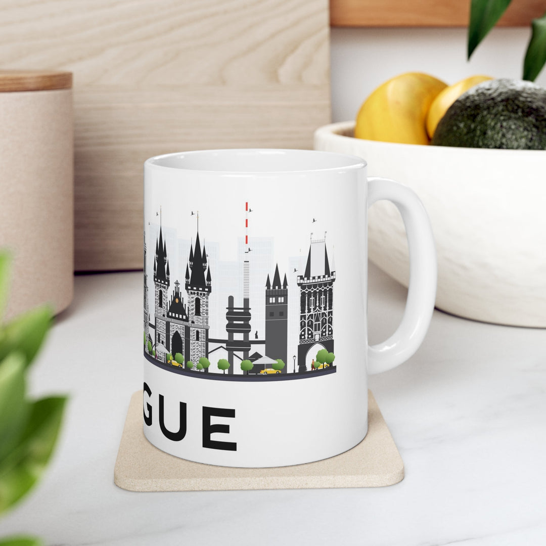 Prague Czech Republic Coffee Mug - Ezra's Clothing - Mug