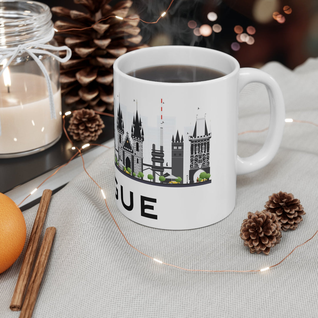 Prague Czech Republic Coffee Mug - Ezra's Clothing - Mug