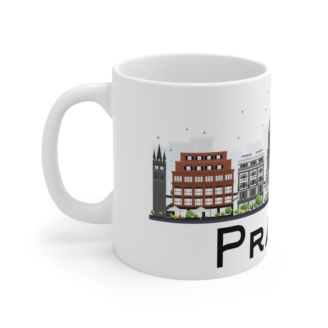 Prague Czech Republic Coffee Mug - Ezra's Clothing - Mug