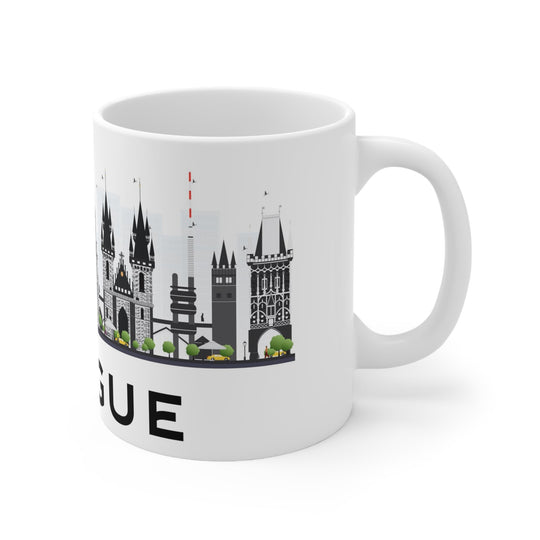 Prague Czech Republic Coffee Mug - Ezra's Clothing - Mug