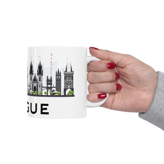 Prague Czech Republic Coffee Mug - Ezra's Clothing - Mug