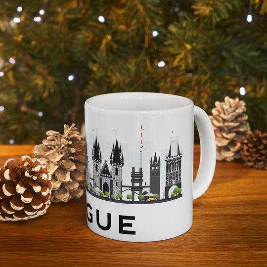 Prague Czech Republic Coffee Mug - Ezra's Clothing - Mug