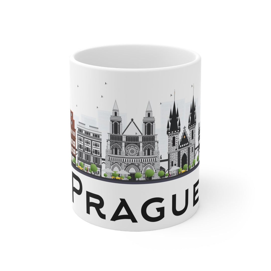 Prague Czech Republic Coffee Mug - Ezra's Clothing - Mug