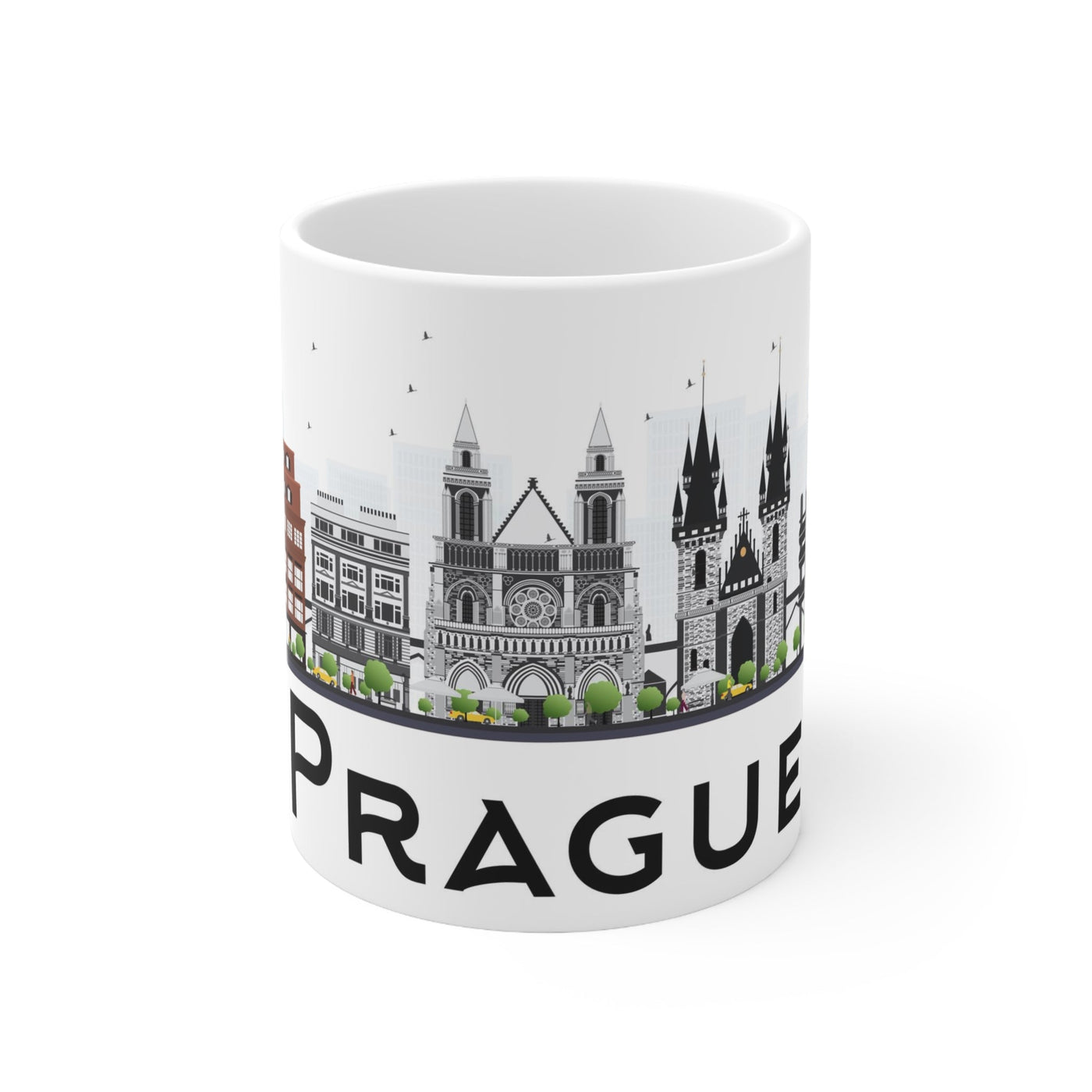 Prague Czech Republic Coffee Mug - Ezra's Clothing