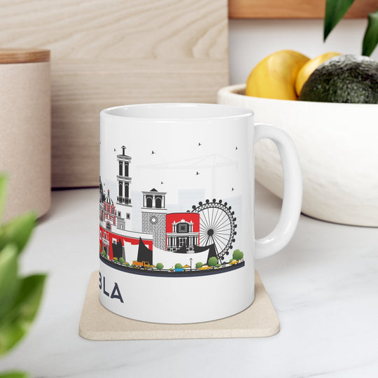 Puebla Mexico Coffee Mug - Ezra's Clothing - Mug