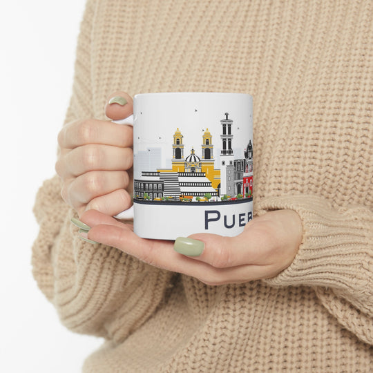 Puebla Mexico Coffee Mug - Ezra's Clothing - Mug