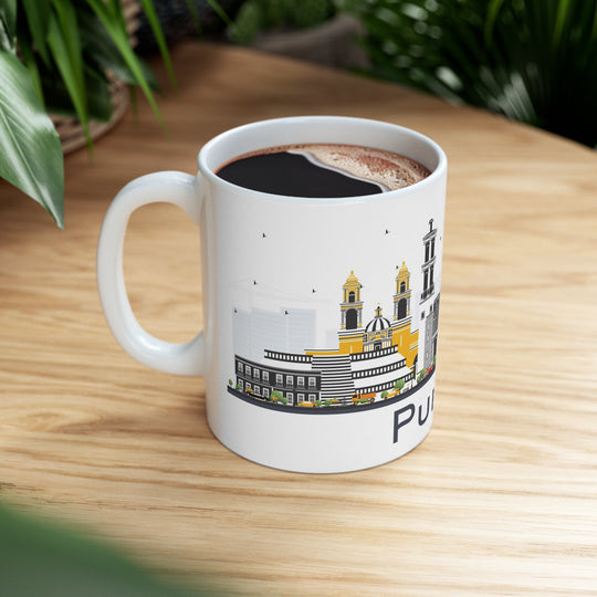 Puebla Mexico Coffee Mug - Ezra's Clothing - Mug