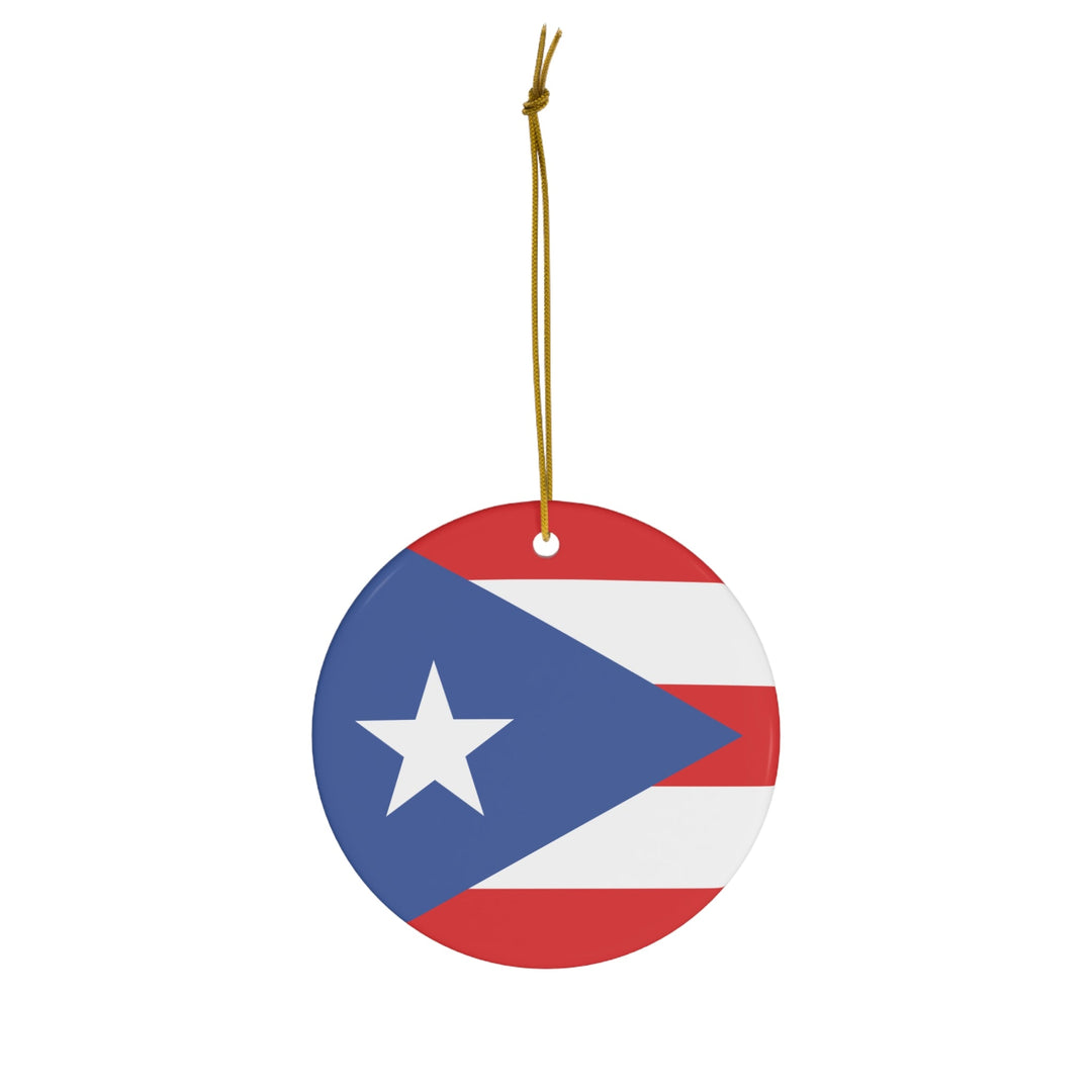 Puerto Rico Ceramic Ornament - Ezra's Clothing
