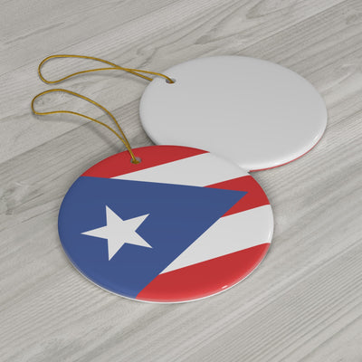Puerto Rico Ceramic Ornament - Ezra's Clothing