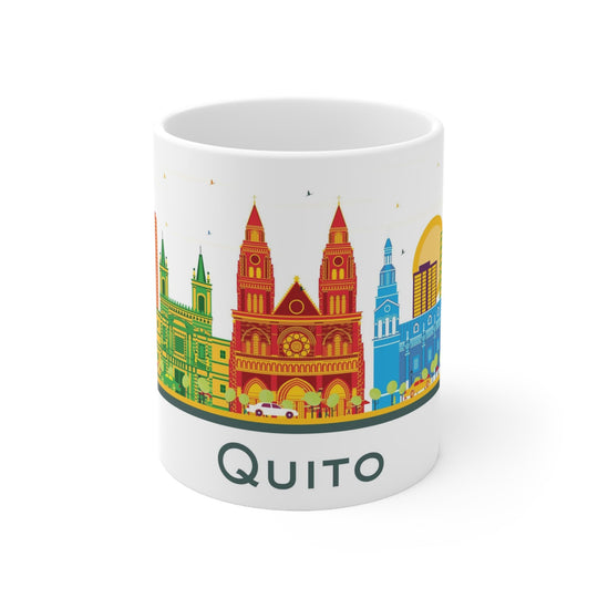 Quito Ecuador Coffee Mug - Ezra's Clothing - Mug