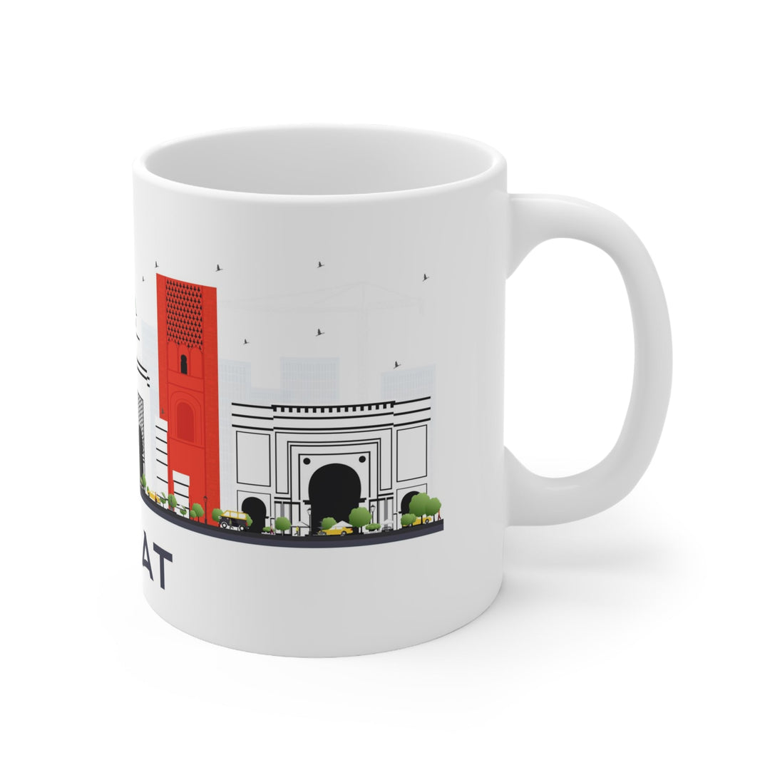 Rabat Morocco Coffee Mug - Ezra's Clothing - Mug