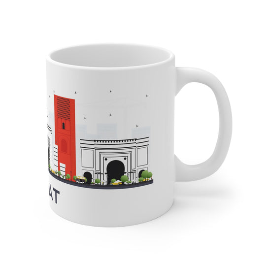 Rabat Morocco Coffee Mug - Ezra's Clothing - Mug