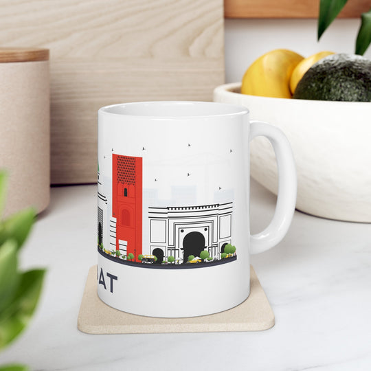 Rabat Morocco Coffee Mug - Ezra's Clothing - Mug