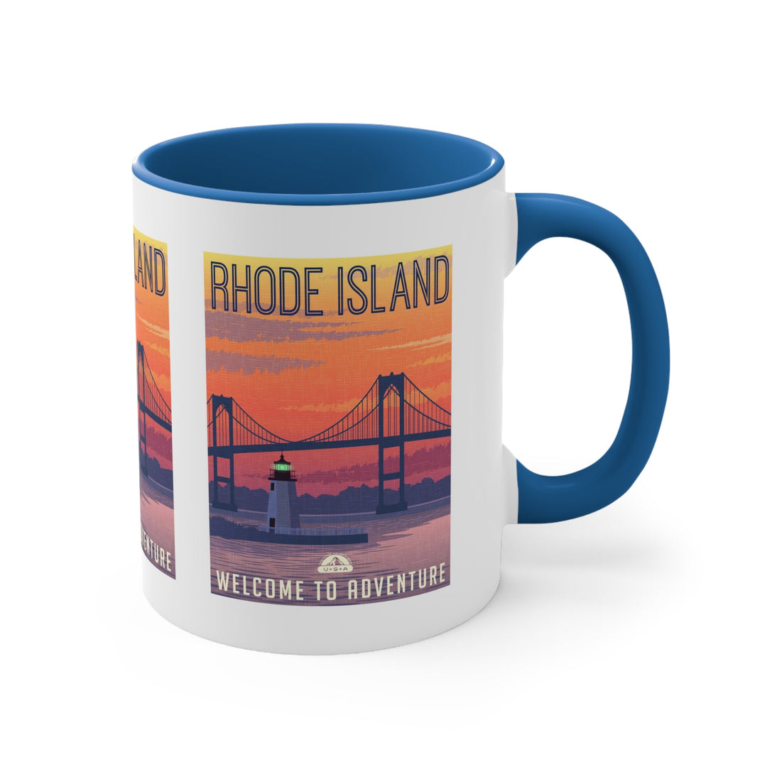 Rhode Island Coffee Mug - Ezra's Clothing - Mug