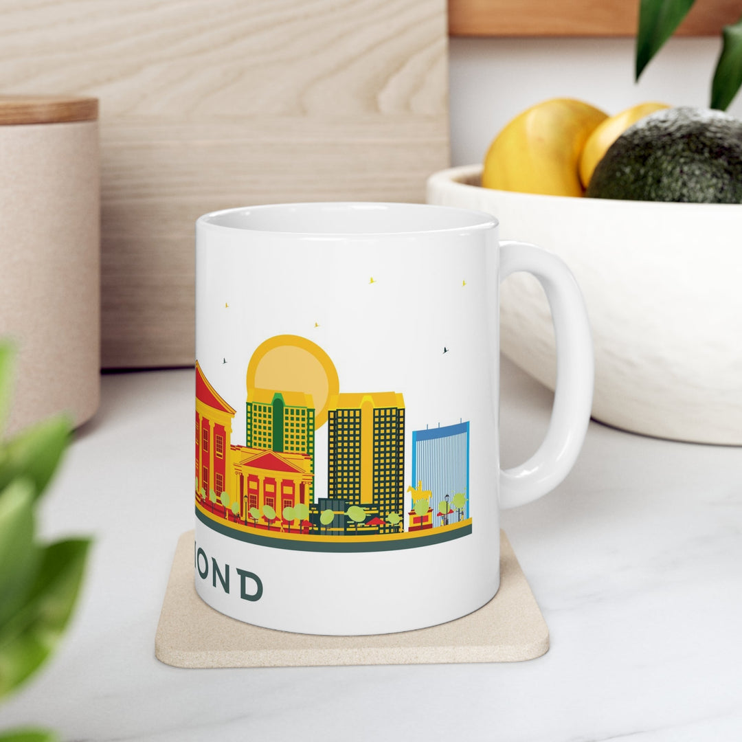 Richmond Virginia Coffee Mug - Ezra's Clothing - Mug