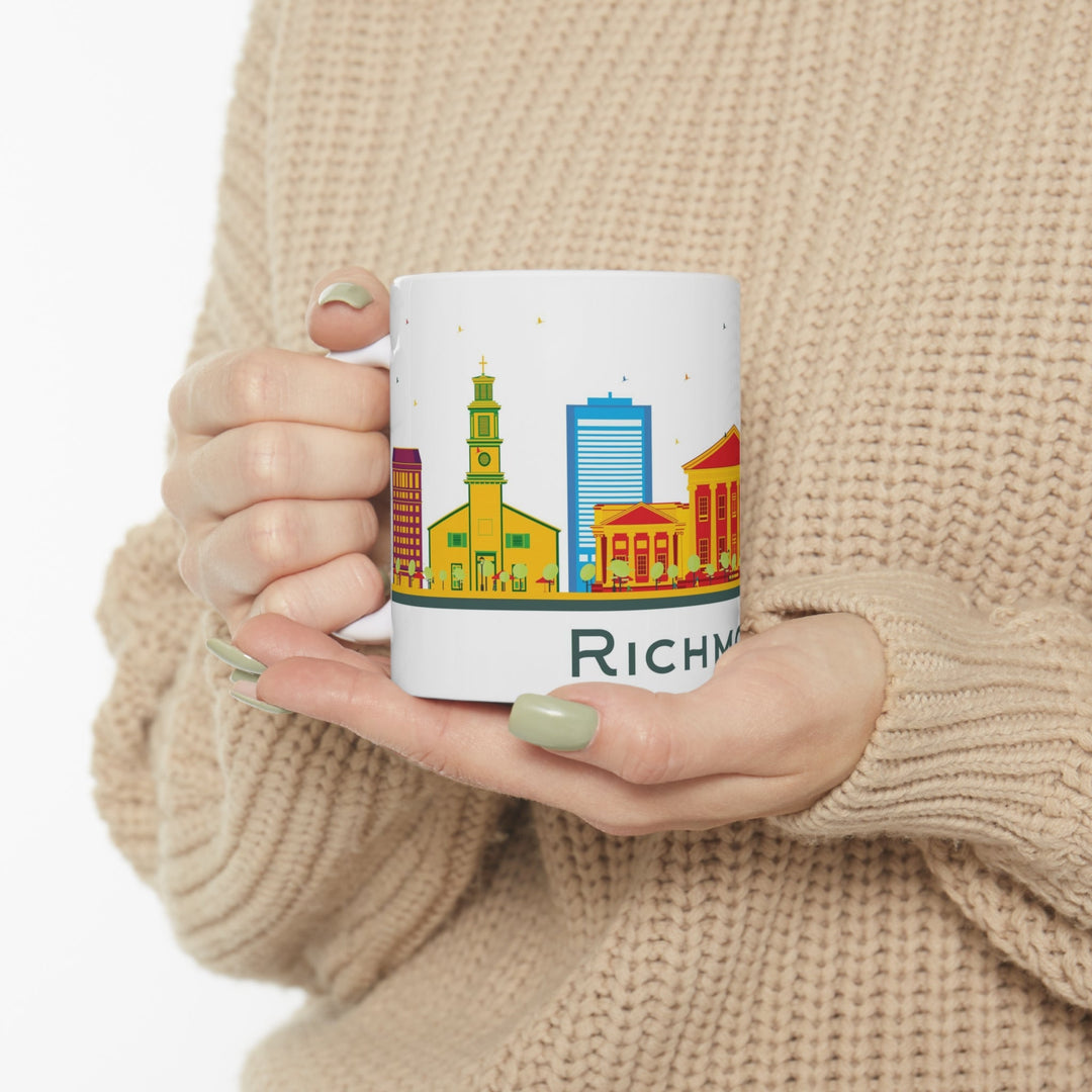 Richmond Virginia Coffee Mug - Ezra's Clothing - Mug