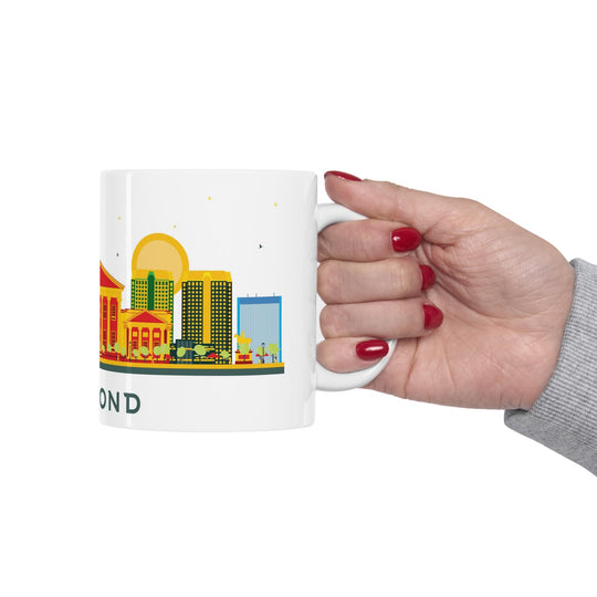 Richmond Virginia Coffee Mug - Ezra's Clothing - Mug