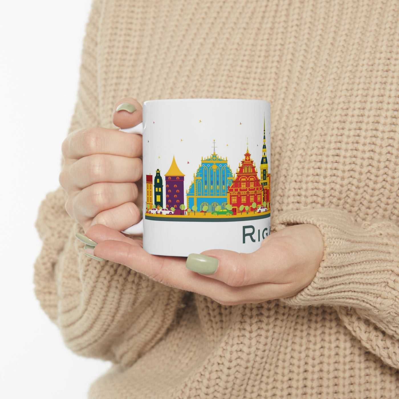 Riga Latvia Coffee Mug - Ezra's Clothing