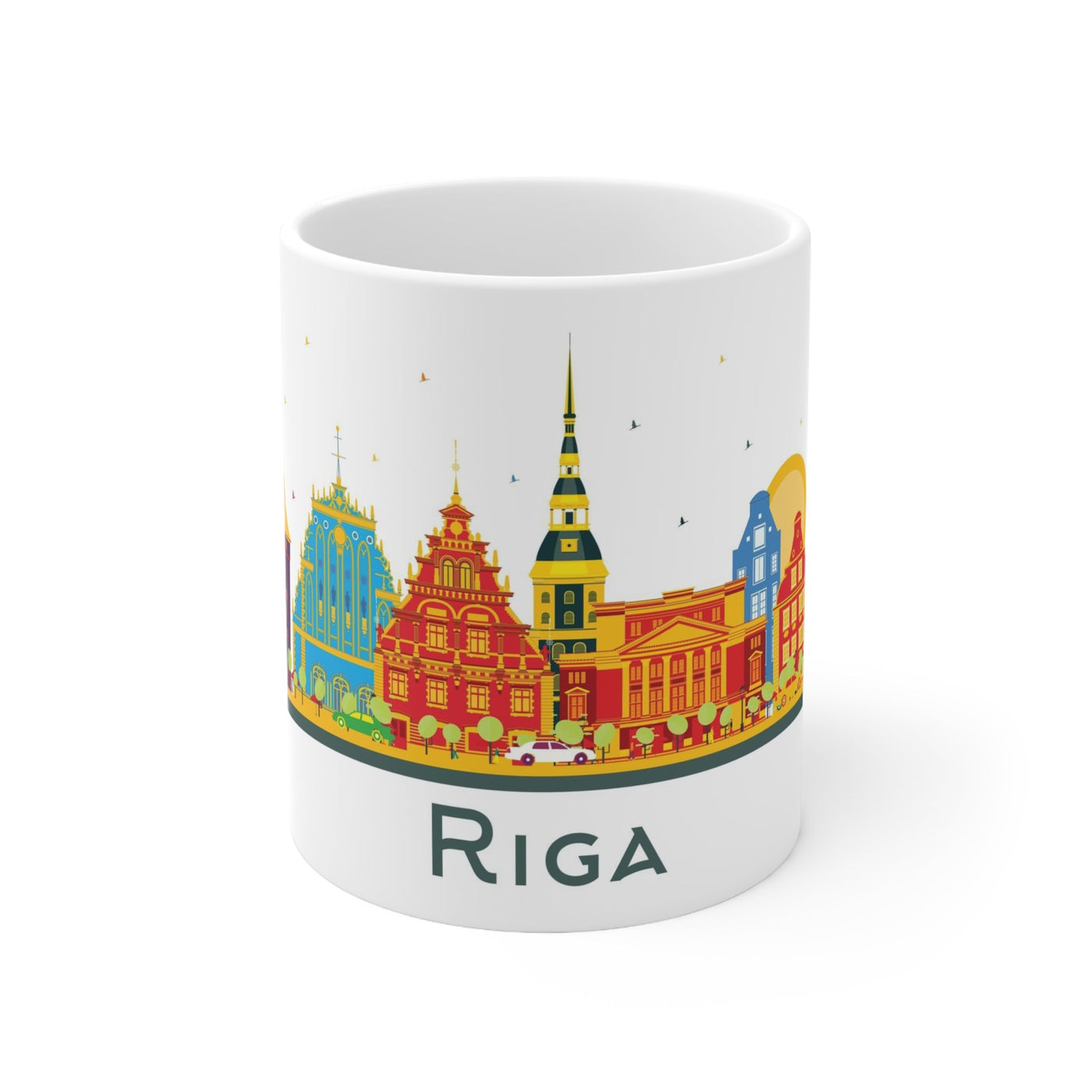Riga Latvia Coffee Mug - Ezra's Clothing