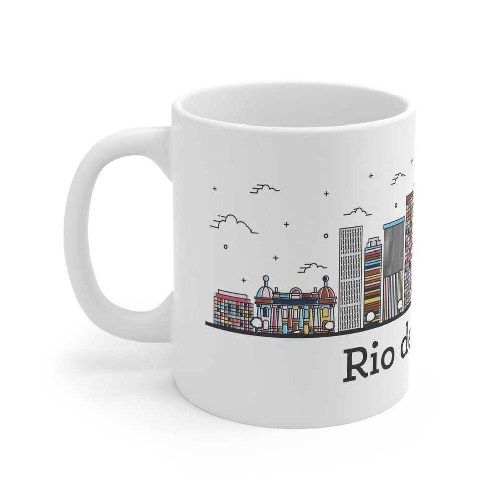 Rio de Janeiro Brazil Coffee Mug - Ezra's Clothing - Mug