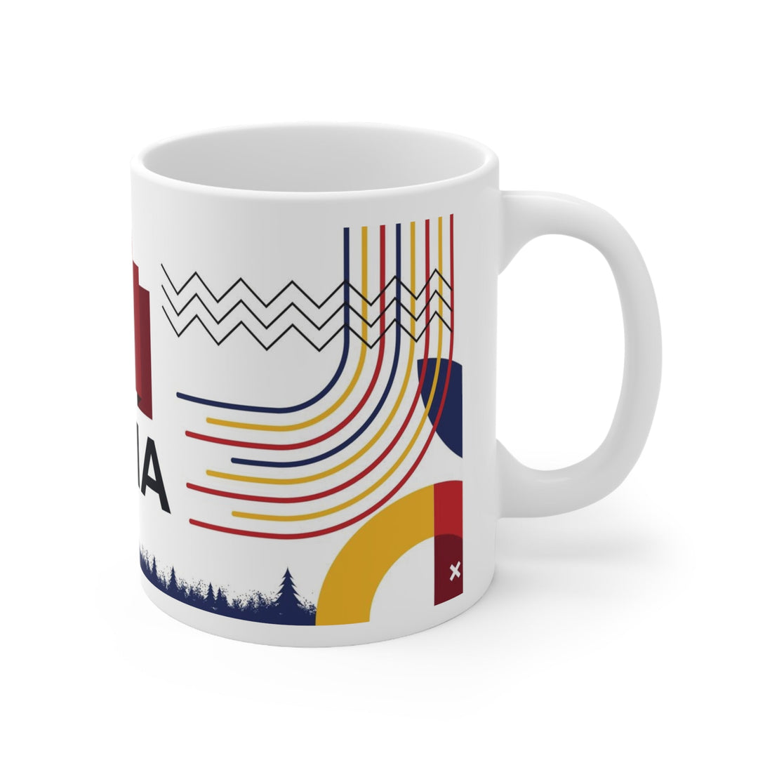 Romania Coffee Mug - Ezra's Clothing - Mug