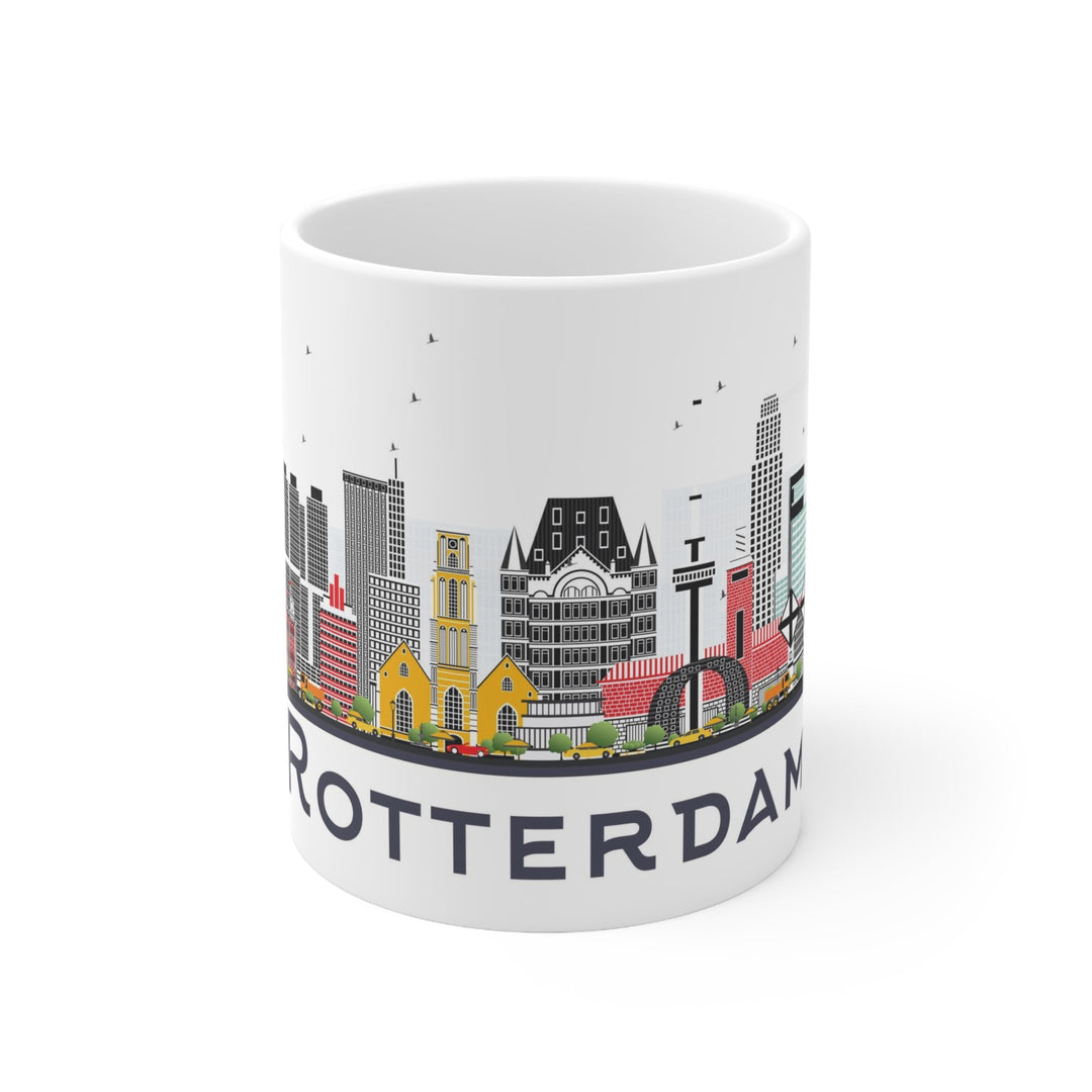 Rotterdam Netherlands Coffee Mug - Ezra's Clothing - Mug