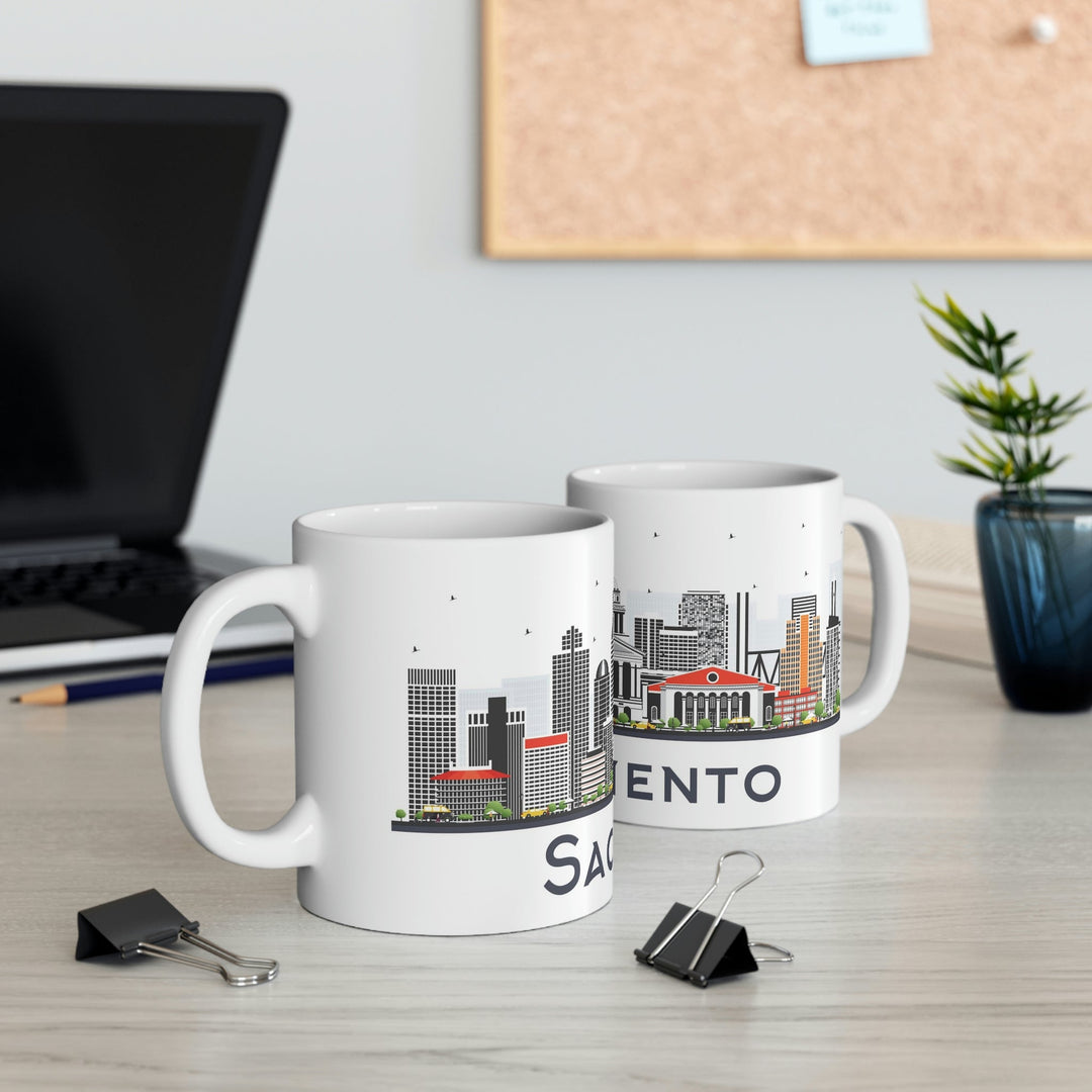 Sacramento California Coffee Mug - Ezra's Clothing - Mug