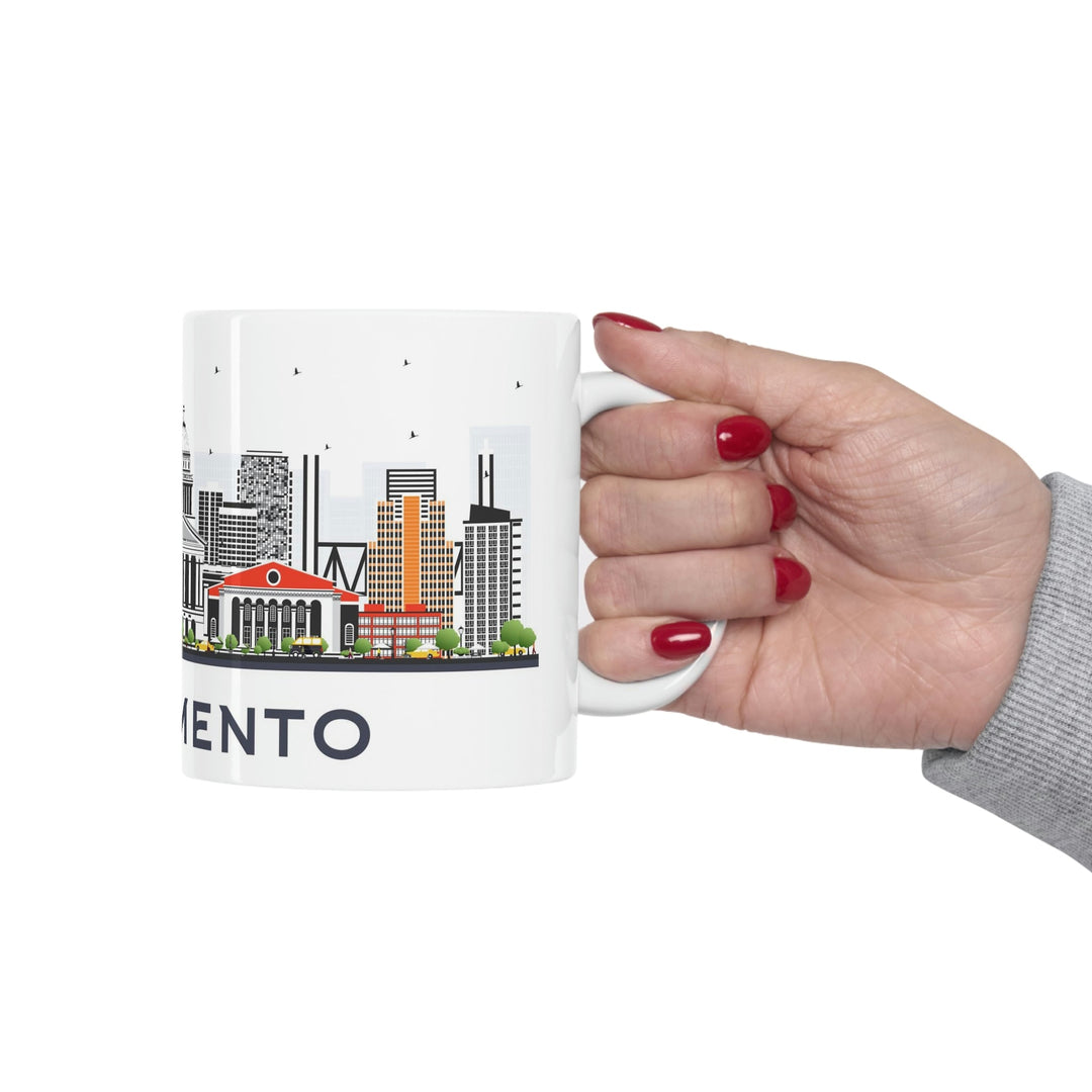 Sacramento California Coffee Mug - Ezra's Clothing - Mug