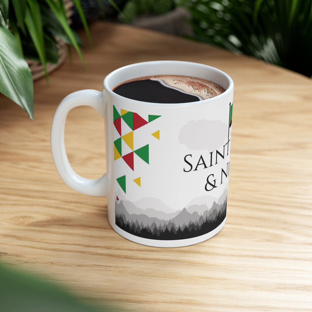 Saint Kitts and Nevis Coffee Mug - Ezra's Clothing - Mug