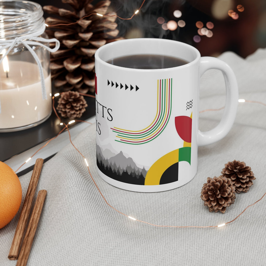Saint Kitts and Nevis Coffee Mug - Ezra's Clothing - Mug