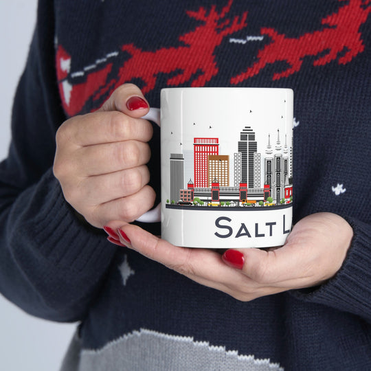 Salt Lake City Utah Coffee Mug - Ezra's Clothing - Mug