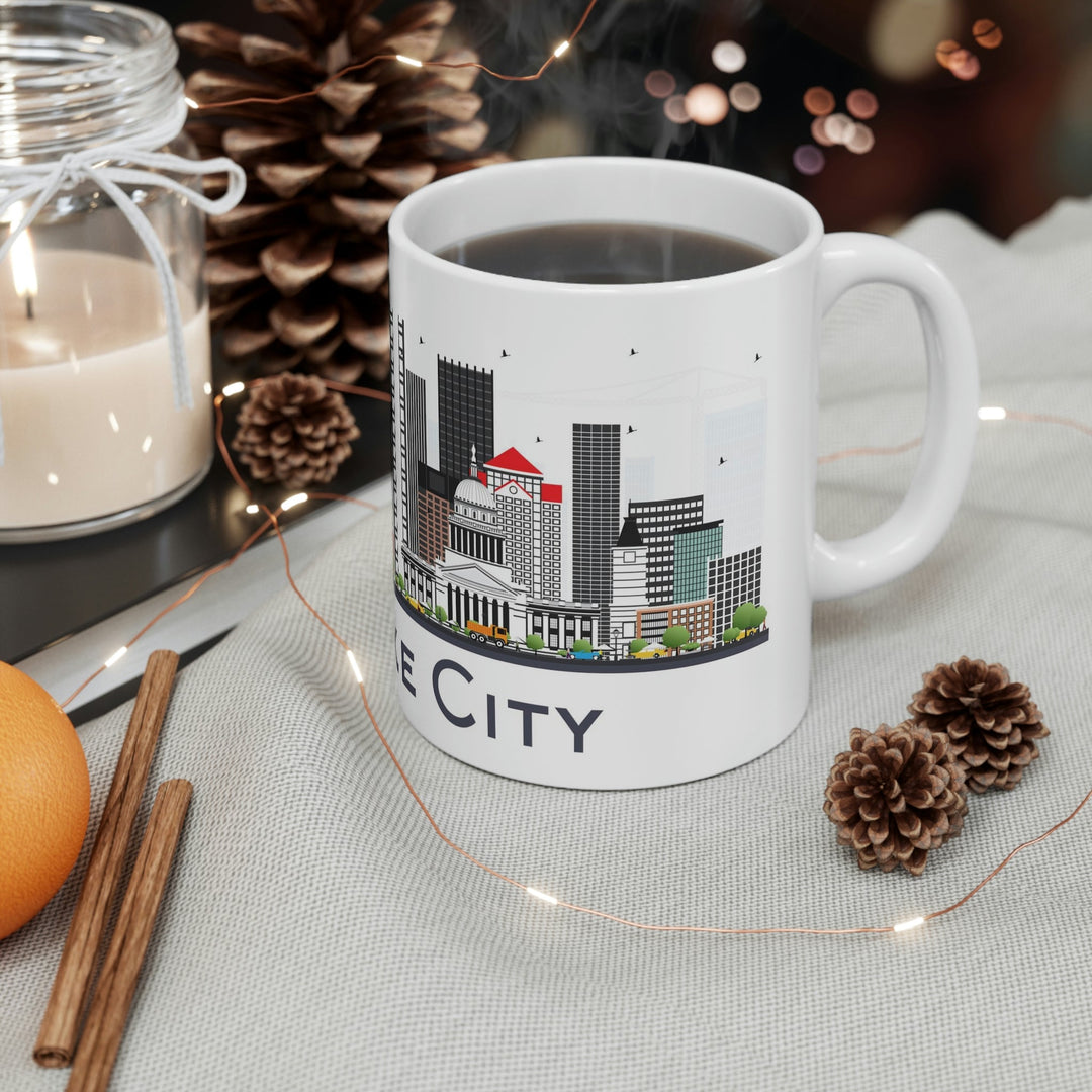 Salt Lake City Utah Coffee Mug - Ezra's Clothing - Mug