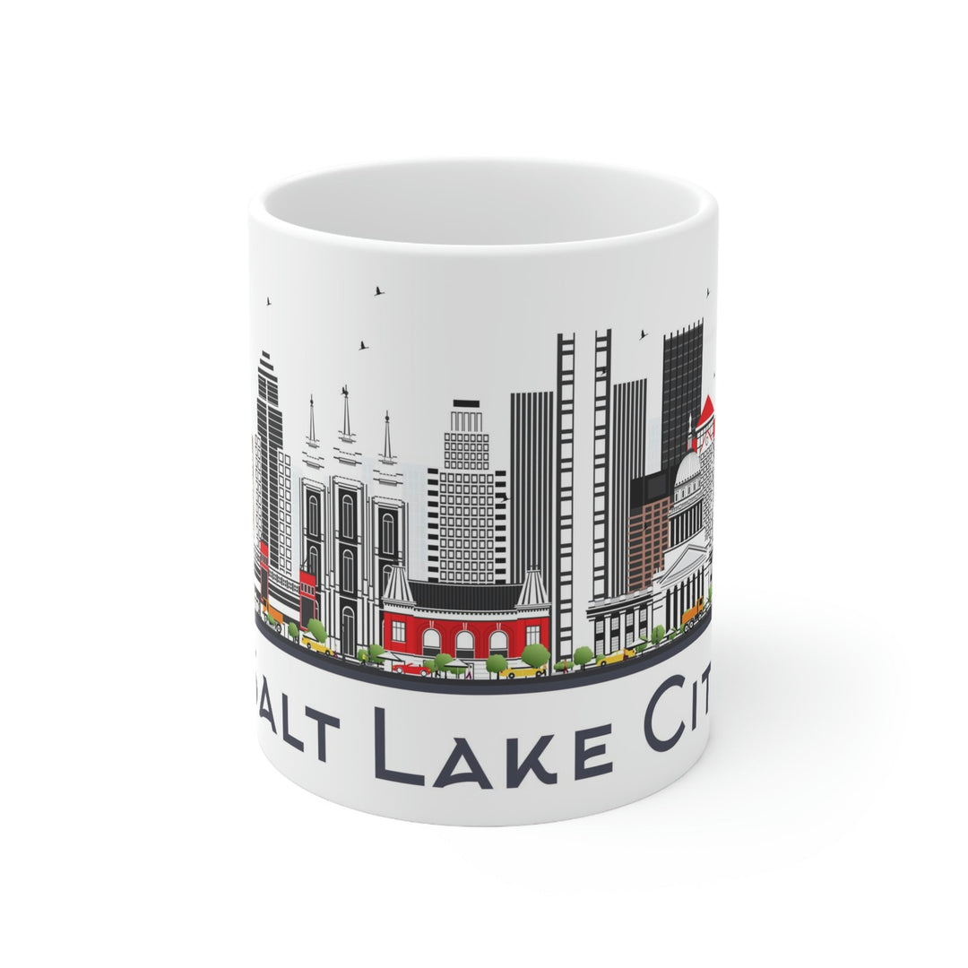 Salt Lake City Utah Coffee Mug - Ezra's Clothing - Mug